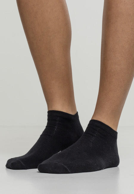 Urban Classics Ankle Socks 5 Pack, Black