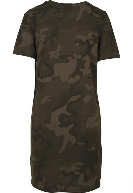 Urban Classics Women's Camouflage Dress, Olive Camo