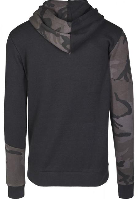 Urban Classics Zig Zag Hoodie, Dark Camo