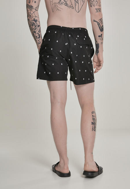 Urban Classics Men's Swim Shorts, Skull