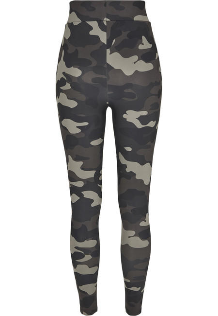Urban Classics Women's Leggings Camo Tech, Dark Camo