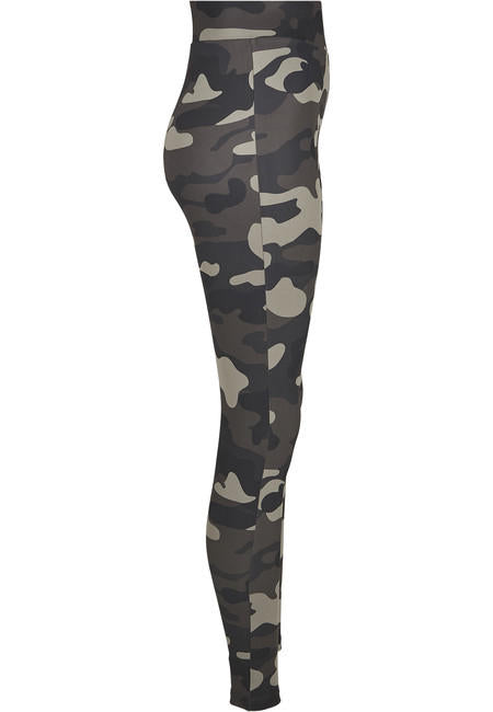 Urban Classics Women's Leggings Camo Tech, Dark Camo