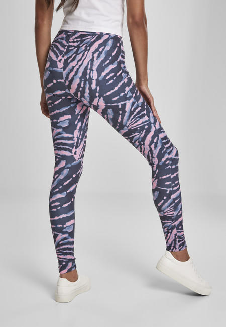 Urban Classics Women's High Waist Tie Dye Leggings
