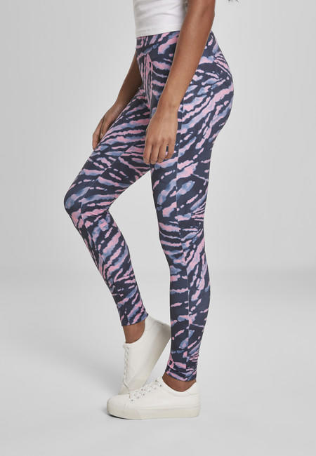 Urban Classics Women's High Waist Tie Dye Leggings