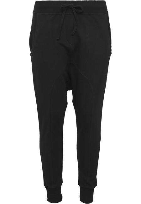 Urban Classics Women's Light Fleece Sarouel Pants, Black