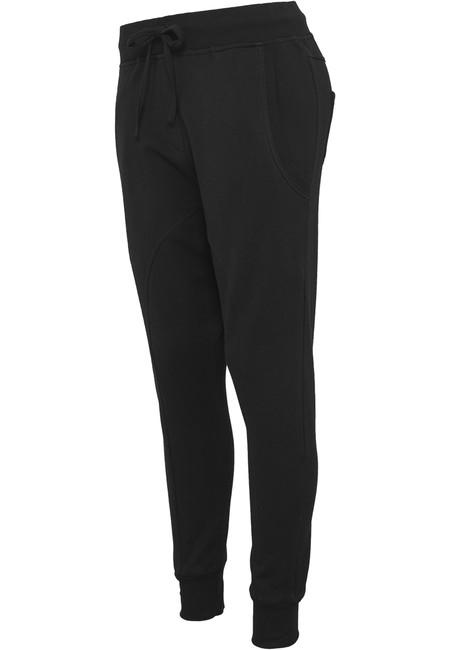 Urban Classics Women's Light Fleece Sarouel Pants, Black