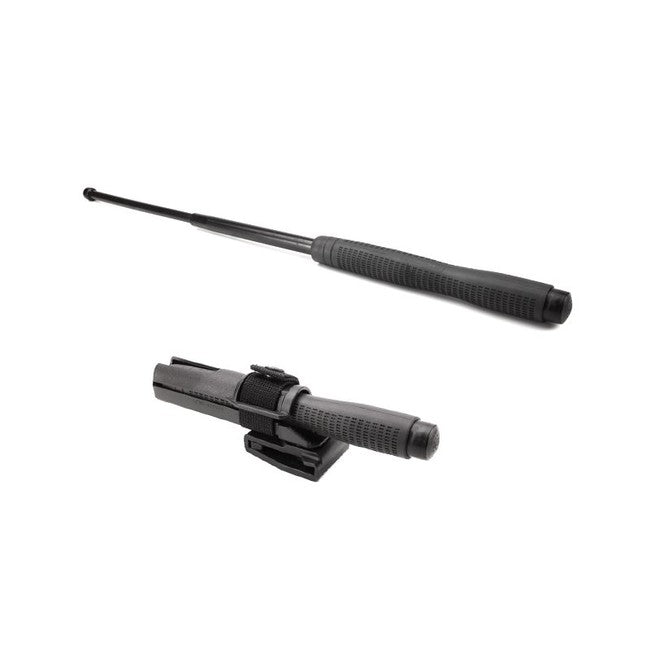 ESP Tactical Baton 23" 59cm, Hardened, Black, Ergonomic Handle