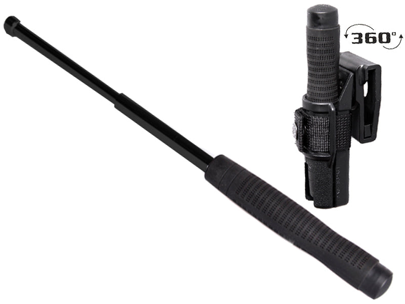 ESP Baton 21" 53cm, Tempered, Black, Ergonomic Handle
