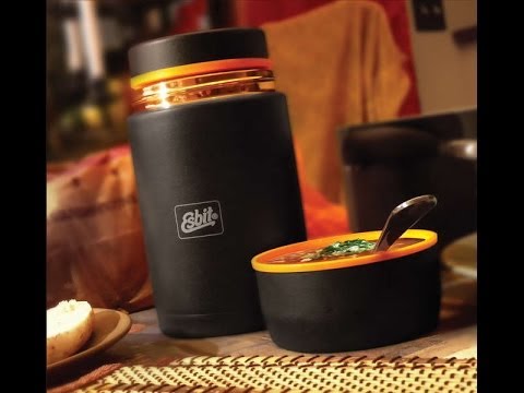 Esbit FJ750ML termoska na jedlo, čierna, 750 ml