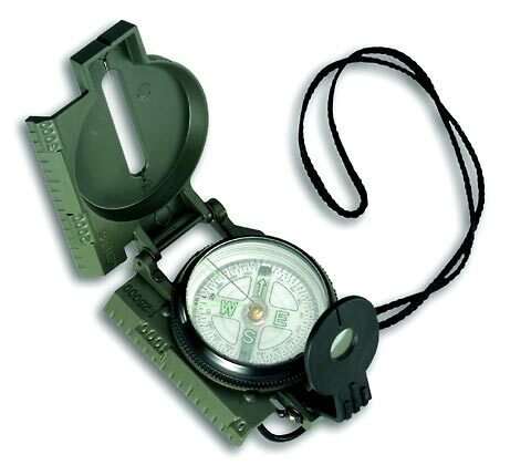 TFA Hiking Compass, Olive-Green