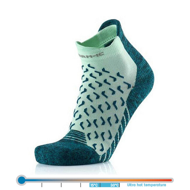 Therm-ic Women's Ankle Socks, Pale Green
