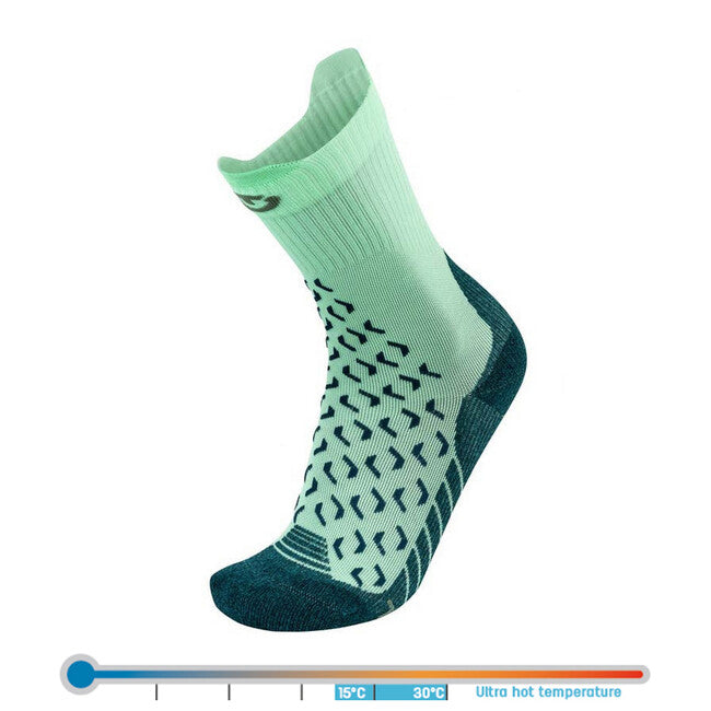 Therm-ic Women's High Socks, Light Green