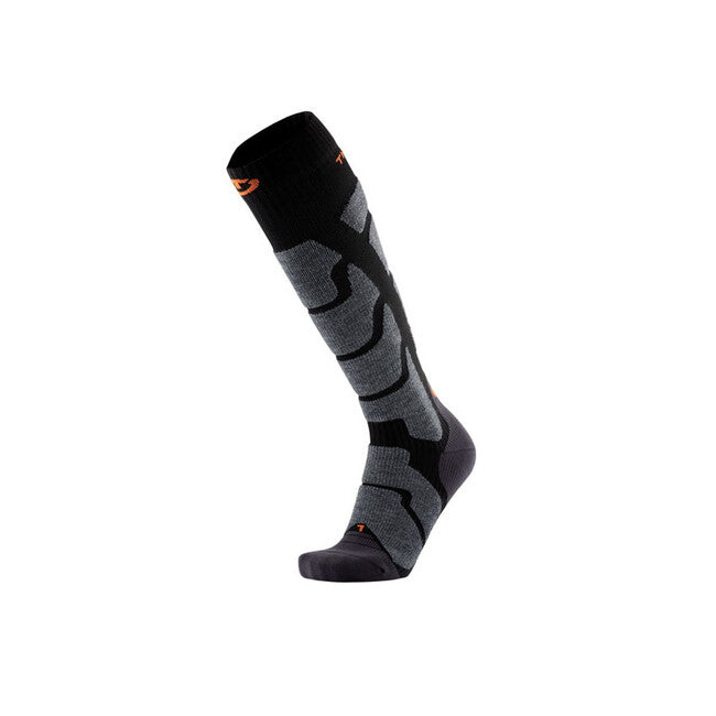 Therm-ic Ski Socks, Grey Black