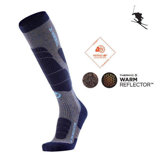 Therm-ic Men's Ski Merino Socks