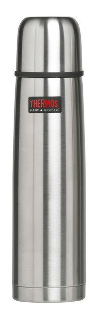 Thermos Light & Compact Insulated Bottle 1L Stainless Steel
