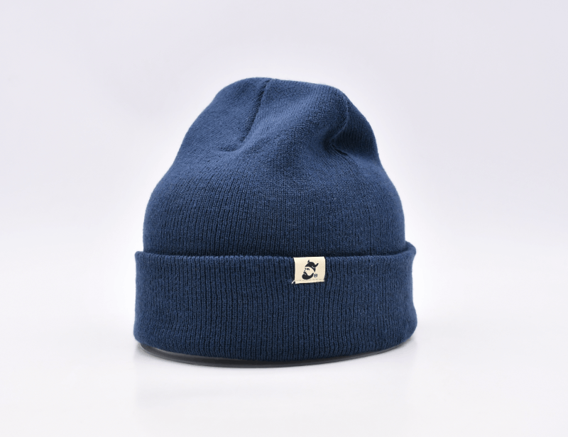 WARAGOD Thorborg Knit Beanie, Navy Blue