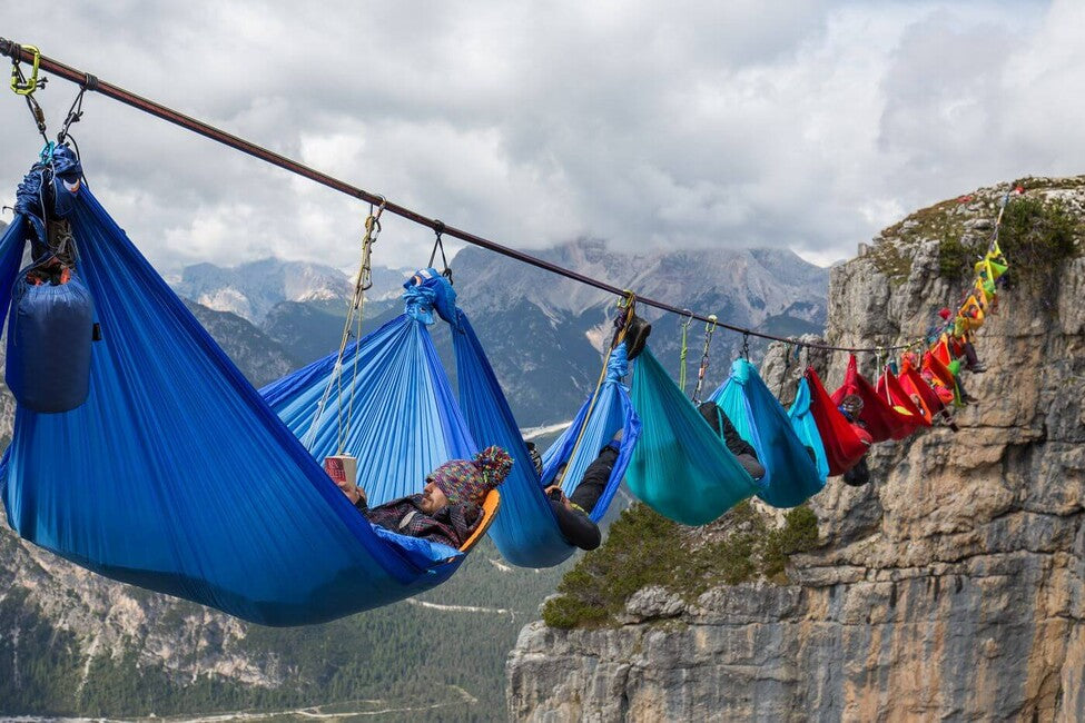 Ticket To The Moon Lightest Hammock, Navy Blue
