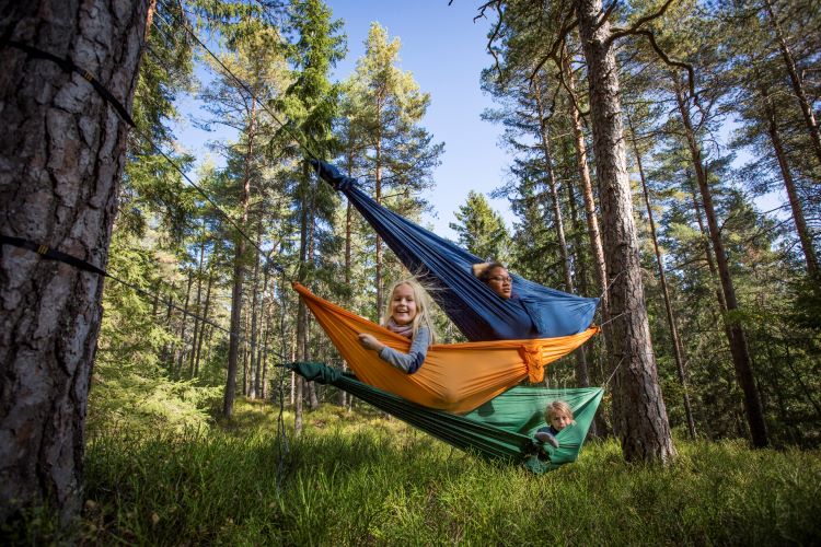 Ticket To The Moon Lightest Hammock, Navy Blue