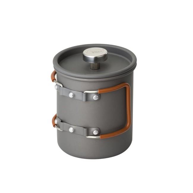 Helikon-Tex Camp hrnček na kávu so sitkom French Press, šedý