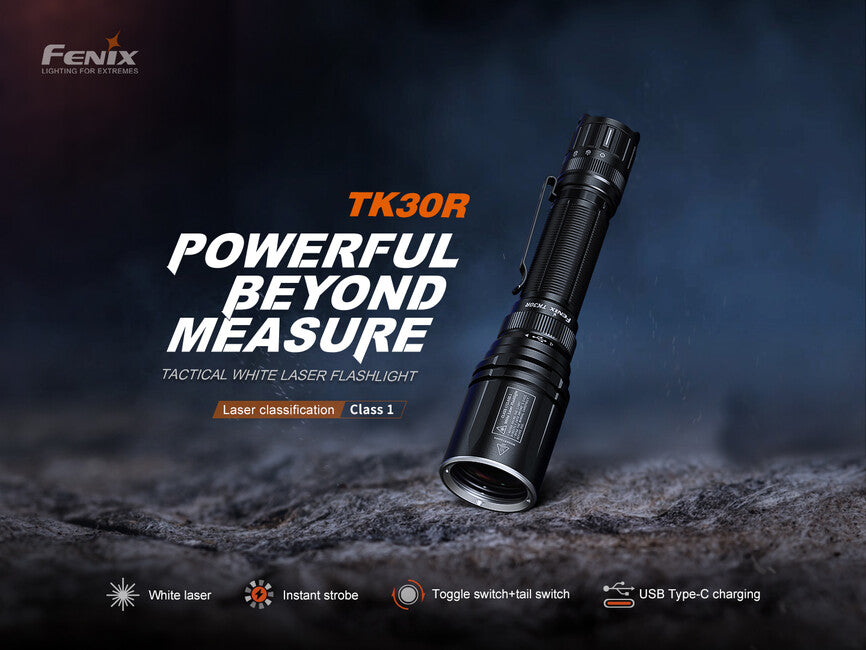 Fenix TK30R Rechargeable Laser Flashlight