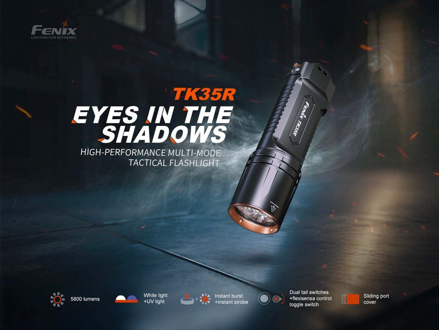 Fenix Nabíjateľné LED svietidlo TK35R (5800 lumenov)