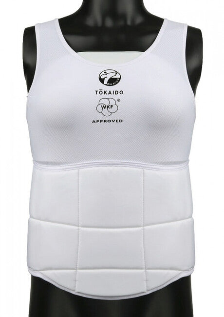 Tokaido chránič tela PRO Lady WKF, biely