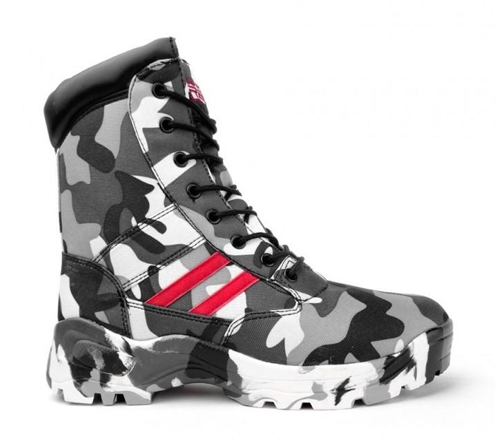 Double Red B&W Camodresscode Red Desert Shoes
