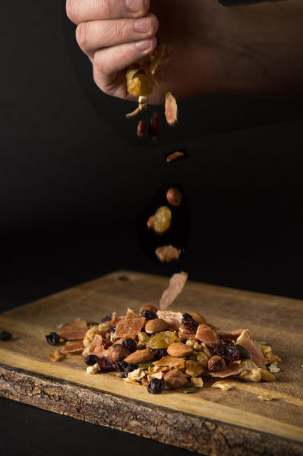 Adventure Menu Trail Mix Cranberry, Turkey Jerky, Walnuts 100g