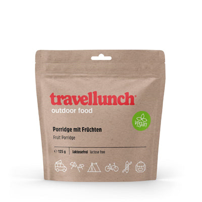 Travellunch 10-Pack Porridge with Fruit 125g