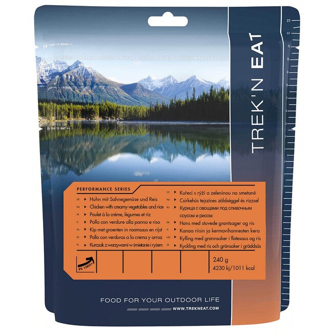 Trek'n Eat Chicken with Creamy Vegetables and Rice