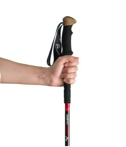 Northfinder 3-Piece Composite Trekking Poles 135 SUMMIT, Black