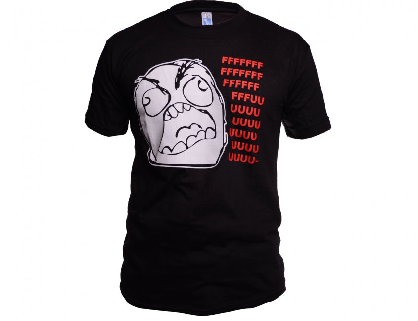 O&T Funny fffffuuuuu T-Shirt, Black