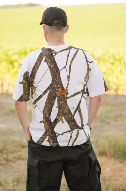 MFH Real Tree Camo Hunter-Snow T-Shirt