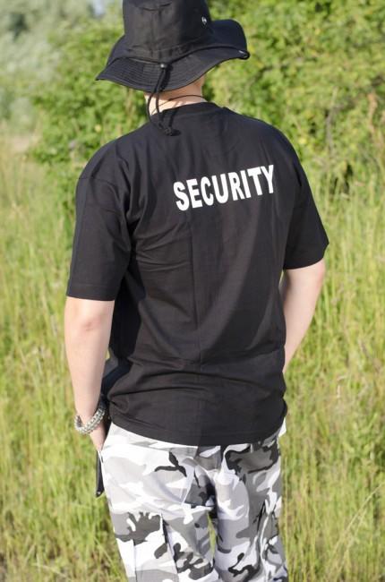 MFH Security T-Shirt 160 g/m², Black