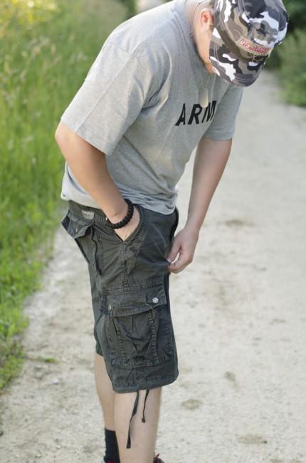 MFH Army T-Shirt, Grey
