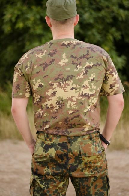 MFH Vegetato Camo T-Shirt, 160g/m2