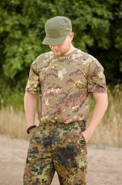 MFH Vegetato Camo T-Shirt, 160g/m2