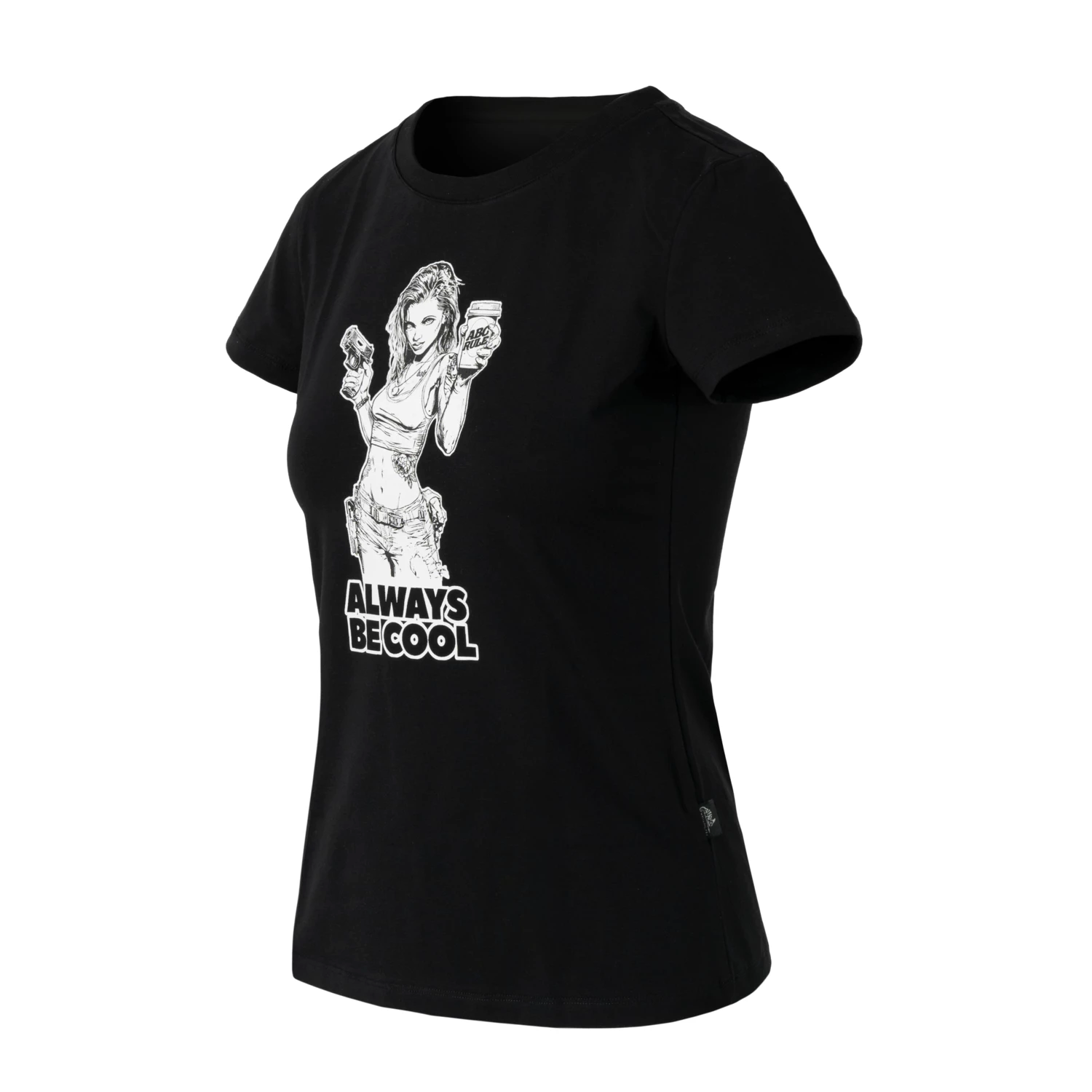 Helikon-Tex ABC Girl dámske tričko, čierne