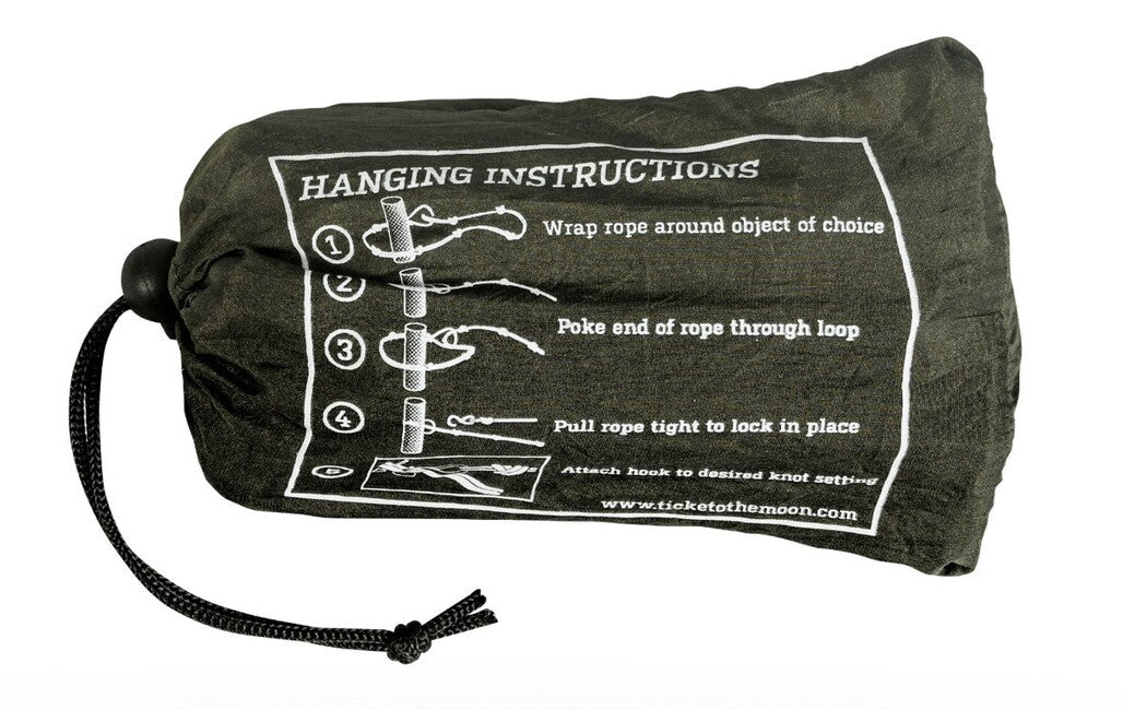 Ticket to the Moon Hammock Suspension Straps, 240 cm x 5 mm