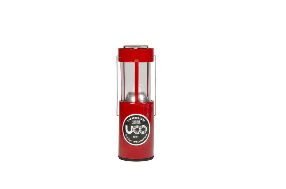 UCO Candle Lantern Aluminum, Red