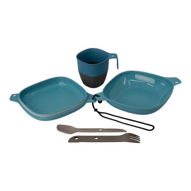 UCO Mess Kit 6-Piece Blue-Grey