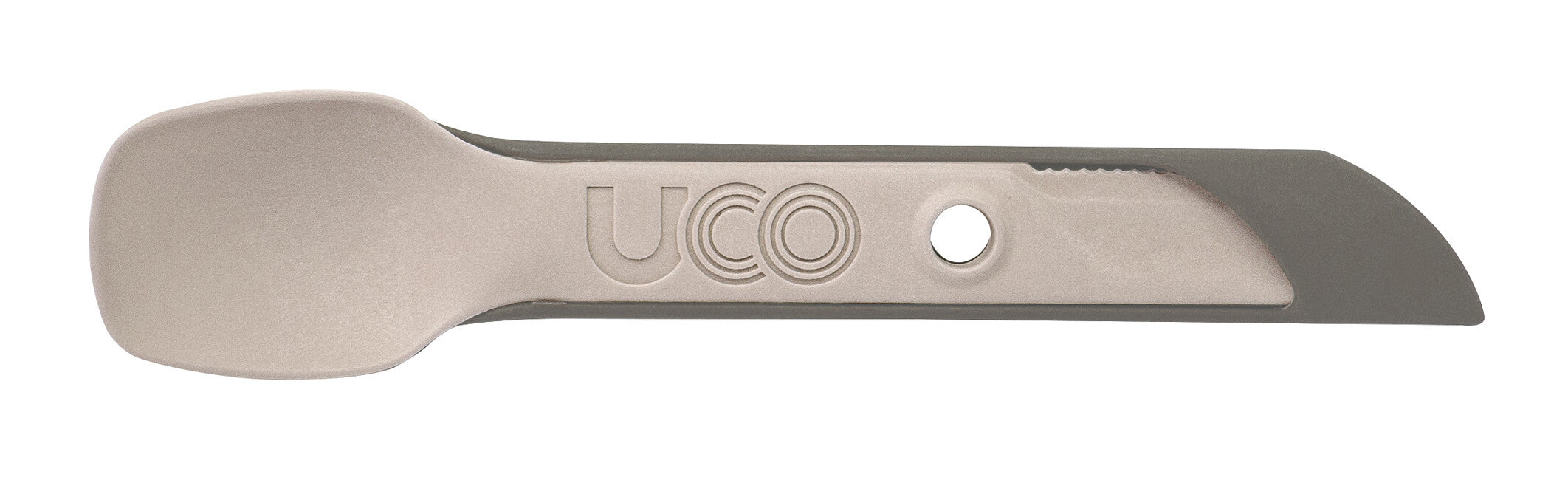 UCO Switch Utensil Set with Attachment Loop and Spork Holder, Sand