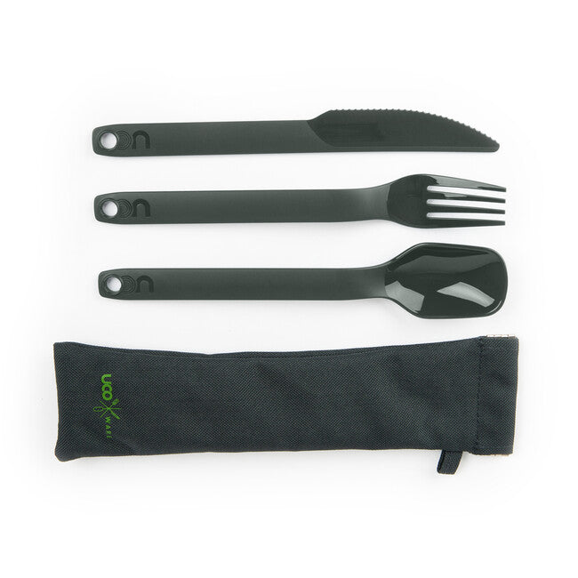 UCO Switch Utensil Set Spork Grey 3 Pieces