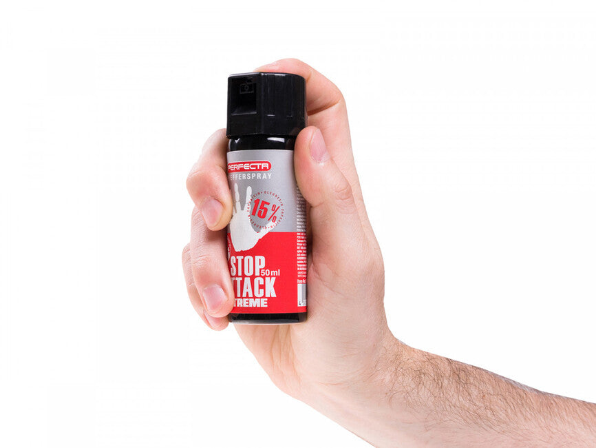 Umarex Obranný sprej Perfecta Pepper Stop Attack Xtreme 50ml (15%OC), priamy prúd