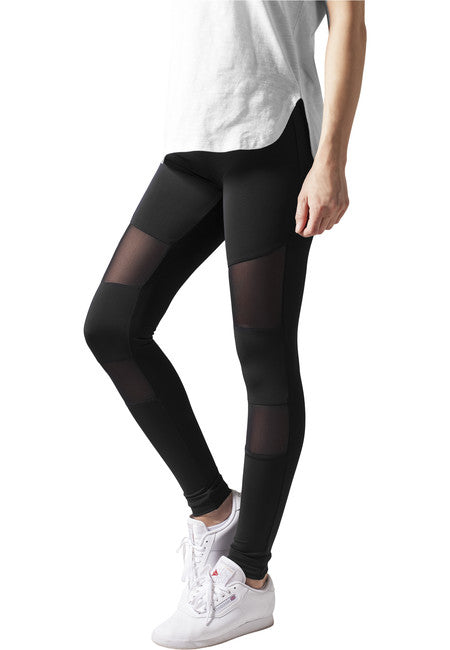 Urban Classics Women's Tech Mesh Leggings