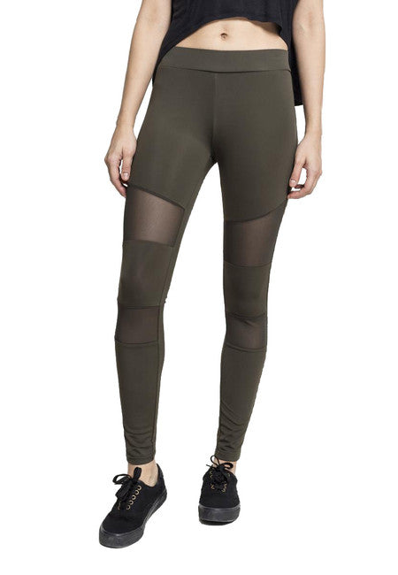 Urban Classics Women's Tech Mesh Leggings