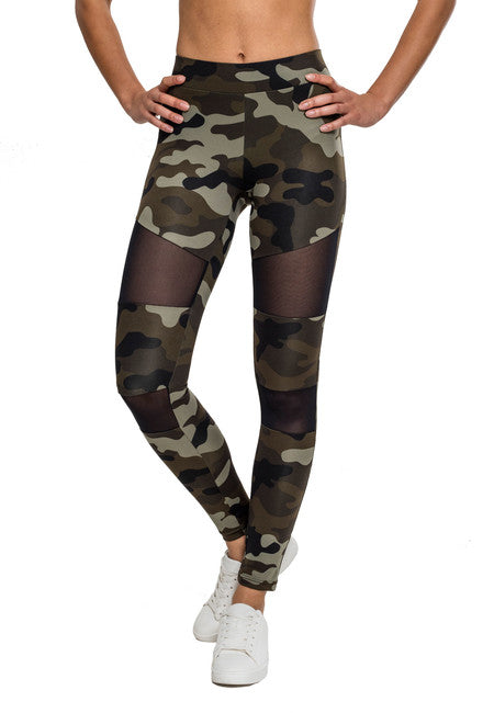 Urban Classics dámske Tech Mesh legíny