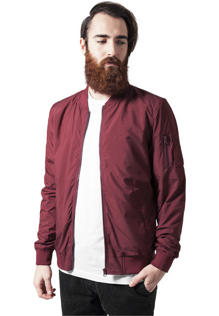 Urban Classics Light Bomber, Burgundy