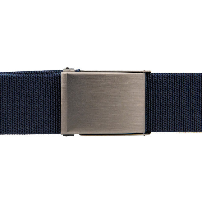 WARAGOD Uroboros Elastic Belt, Navy Blue