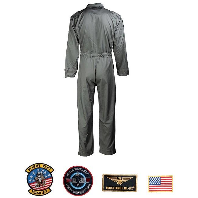 Mil-Tec Flight Overall, Children's with Patches